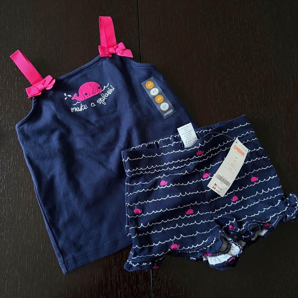 Gymboree Cape Cod Cutie Set (SPLIT SIZES 4t/3t)